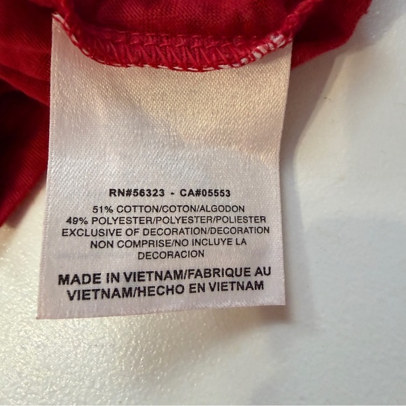 Nike Boston Red Sox Cooperstown Collection Womens Retro T-Shirt Size M Red Sheer - Picture 6 of 7